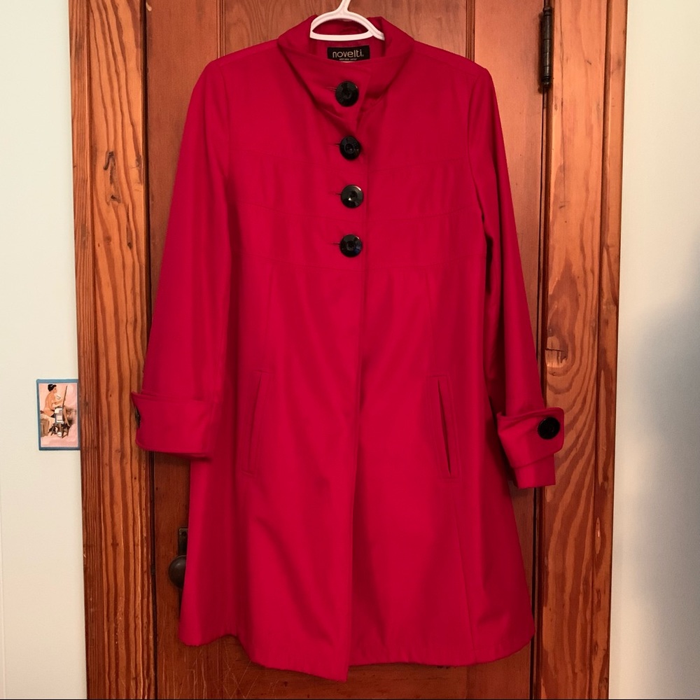 NOVELTI Red Coat - New without tags